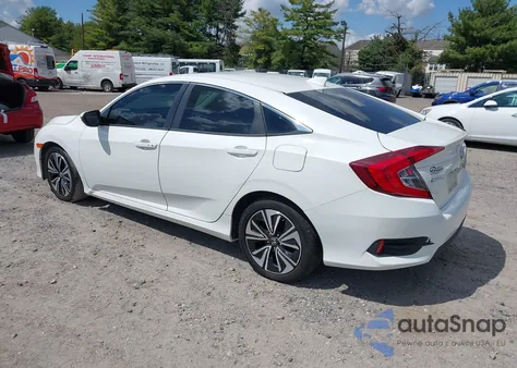 2017 Honda Civic Ex-L z USA, uszkodzony, nr VIN 2HGFC1F77HH631042